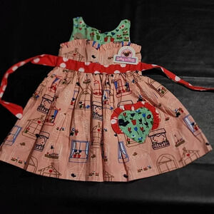 NWT Jelly The Pug‎ Girls Window Bird Dress 18 Months